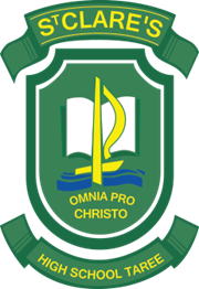 St Clare's High School Crest